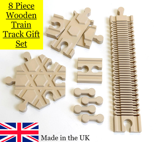 Fun piece wooden train - 8,