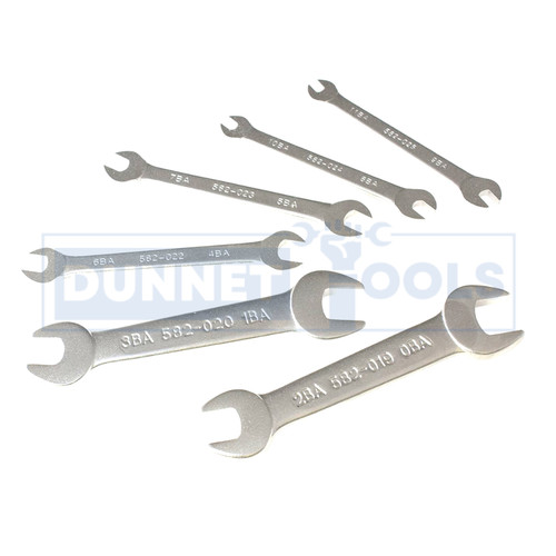 Midget spanner set 6pc - spanner,