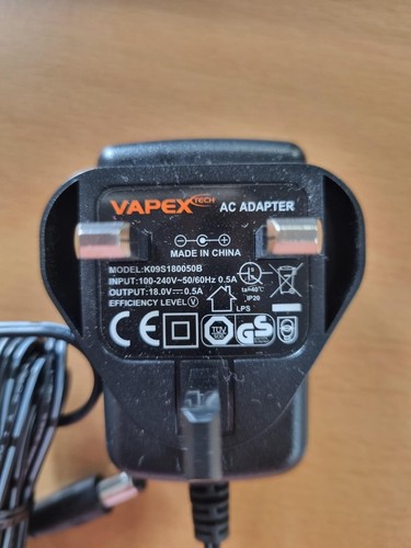 Vapex adaptor 5a - ac, 18.0v