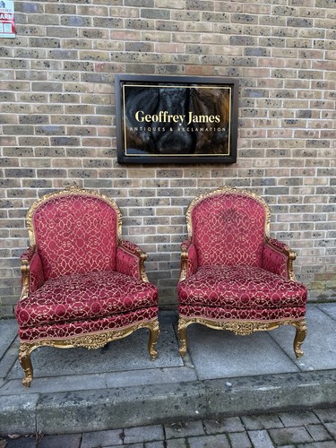 Pair louis xvi armchairs - pair,