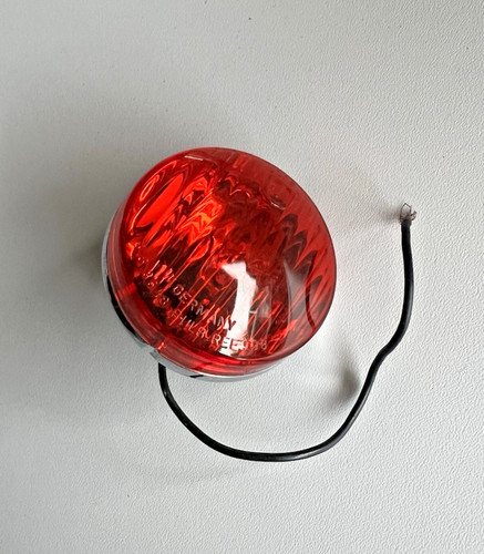 Vintage red rear light tail - light,