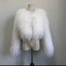 Real Mongolia Sheep Coat