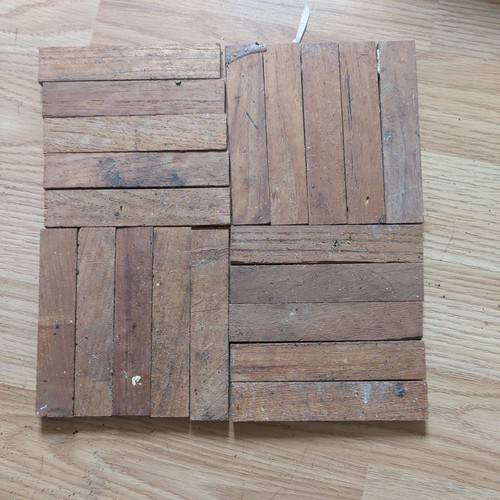 Teak parquet flooring - teak,