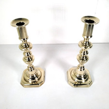 Pair Of Brass Candlesticks