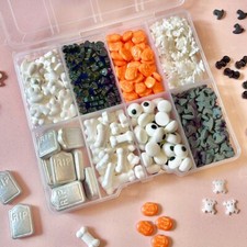 Halloween shapes eyes bats