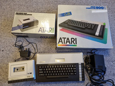 Atari 800 XL 800XL Games Console with 1010 Cassette Player - Read Description