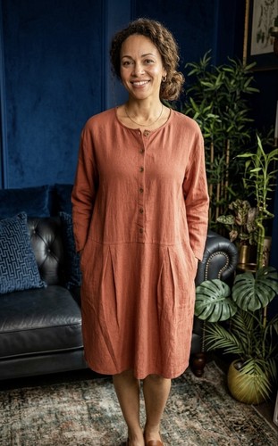 Gudrun sjoden brown orange - gudrun,