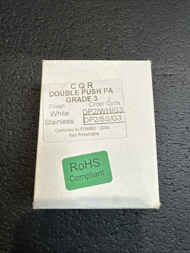Cqr double push - double, grade