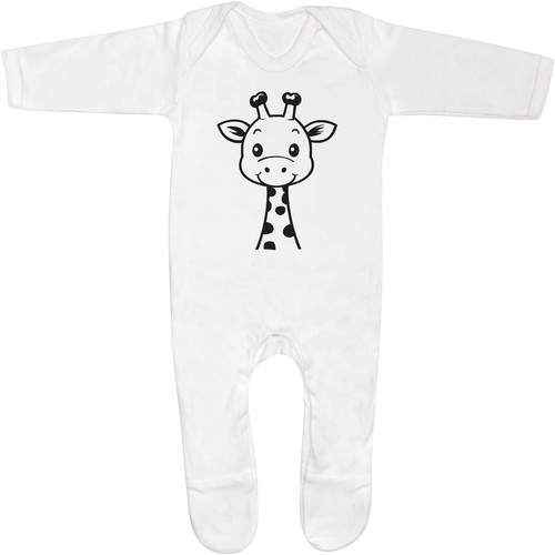 Cute giraffe portrait baby - portrait',