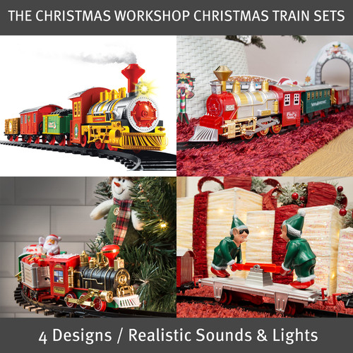 Christmas train sets 4 - train,