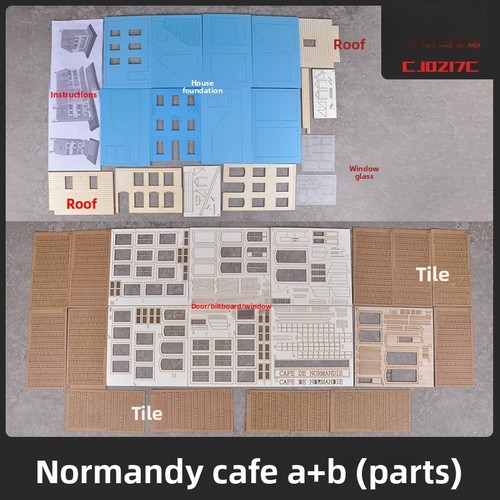 Diorama scale cafe - 1/35,