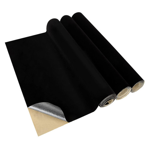 3pcs black felt - felt, self