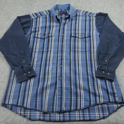 Vintage wrangler shirt mens - mens, xl