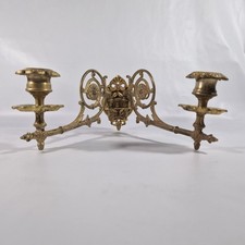 Antique Brass Piano Double