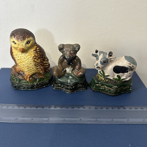 Vintage cast iron animal - vintage,