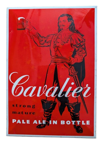 Cavalier pale ale sign - pale, tomson