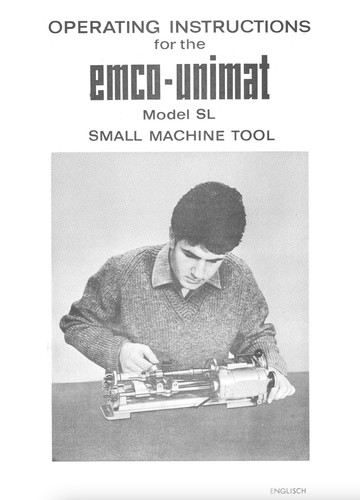 Emco unimat model - unimat, sl