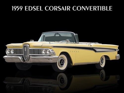 1959 edsel corsair convertible - 1959,