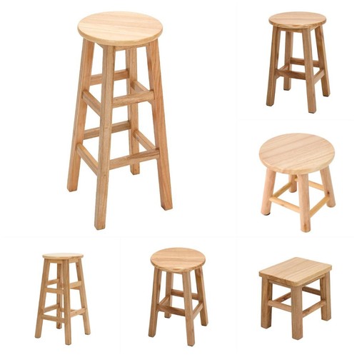 Wooden bar stool - stool, kitchen
