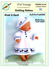 DOLLS KNITTING PATTERN **no245