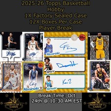 Jordan Poole - 2025-26 Topps Basketball Hobby 1X Case Player BREAK #4