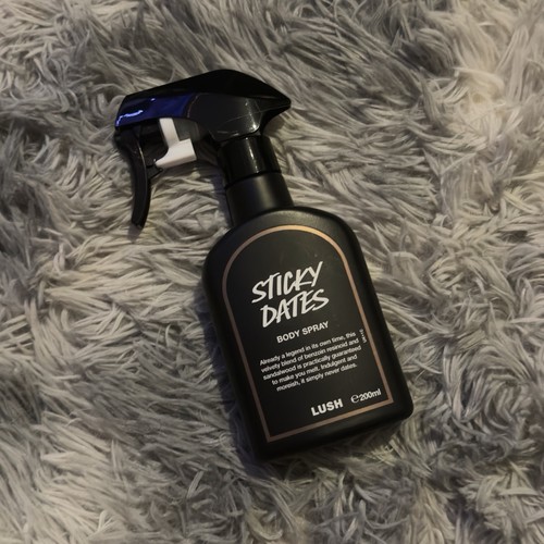 Lush sticky dates body spray - lush,
