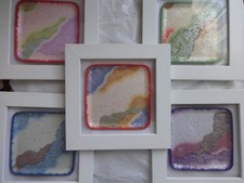 A Set of 5 Japanese Coasters -