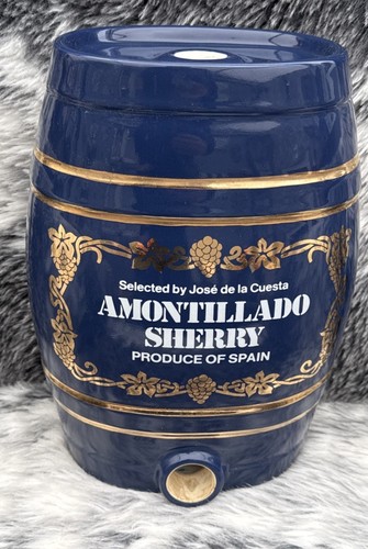 Amontillado sherry blue - amontillado,