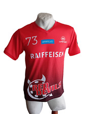 UNIHOC T-SHIRT CLASSIC RED DEVILS MAGLIA TECNICA 73# JERSEY TRIKOT SIZE L