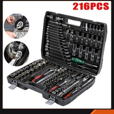 216PCS Socket Set 1/4 3/8 1/2"