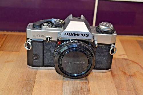 Olympus om20 35mm slr film - olympus,
