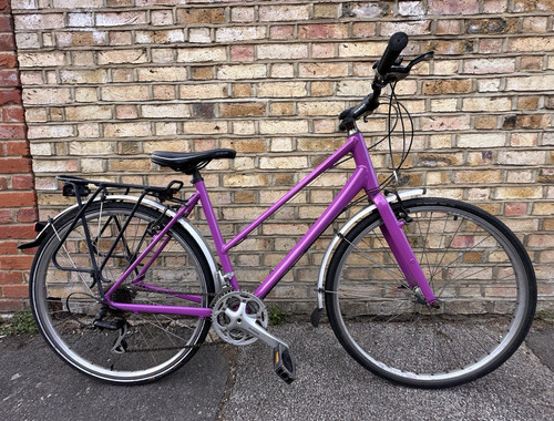 Purple 700c hybrid - hybrid, giant
