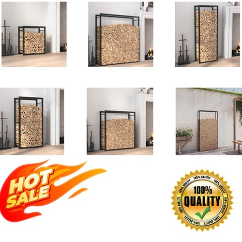 Firewood rack matt black - matt,