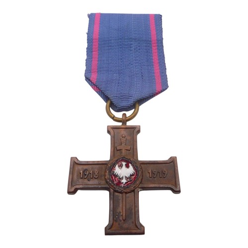 Poland polish uprising cross - /,