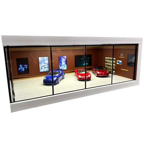 Diorama car garage models - garage,