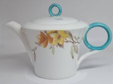 Shelley Syringa 2200 Regent teapot 1935 art deco ring handle fine bone china A/F