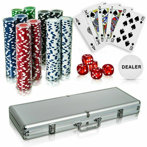 Poker set 300 500 pcs - 500, laser