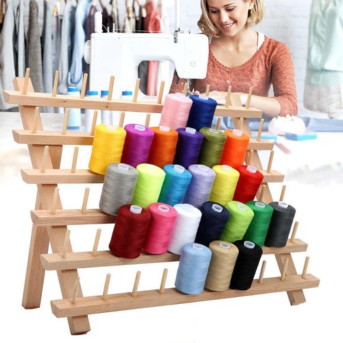 Wood spool holder - holder, 60-spool
