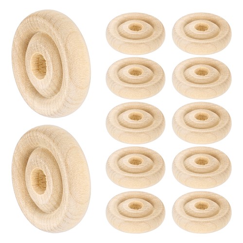 Slab wooden wheels dia - 1",
