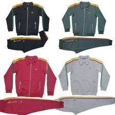 Rasta Urban Tracksuit for Men 2 Piece Jacket & Jogger Pants Set Hip Hop Style 