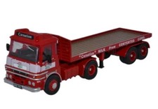 Oxford Diecast 76LV002 ERF LV Flatbed Trailer Carnation OO Gauge