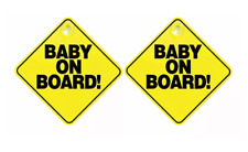 Baby on Board Car  Signs Child