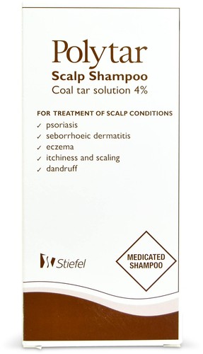 Polytar coal tar - polytar, scalp
