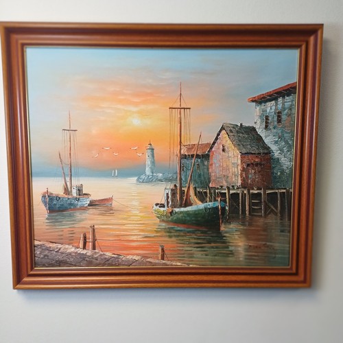 Max savy original oil - original, painting