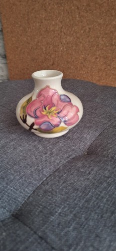 Moorcraft pottery squat - squat, vase