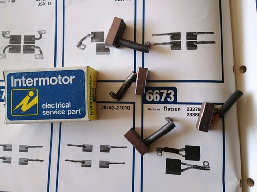 Starter motor brushes - -, fits