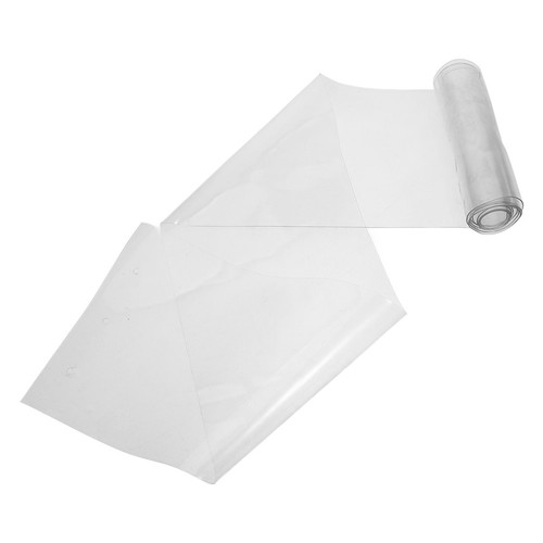 Transparent plastic door - transparent,