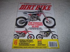 Dirt Bike Magazine October 2024 motocross motorcycle Yamaha YZ125