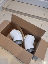 Glowworm Flue Bends 45°  1 Pair Part No 2000460485 - Official glow-worm spare