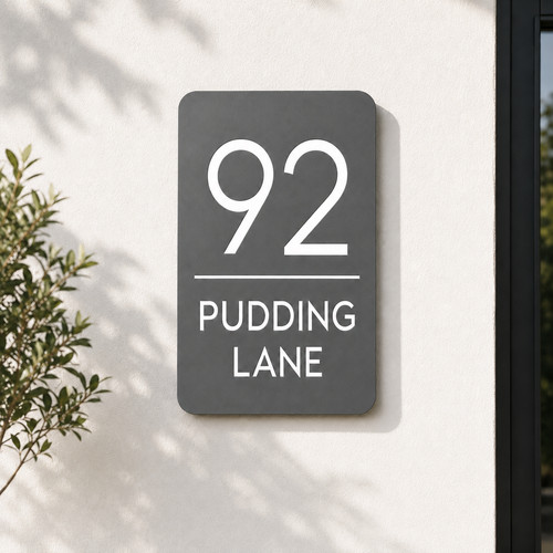 Personalised door sign - personalised,